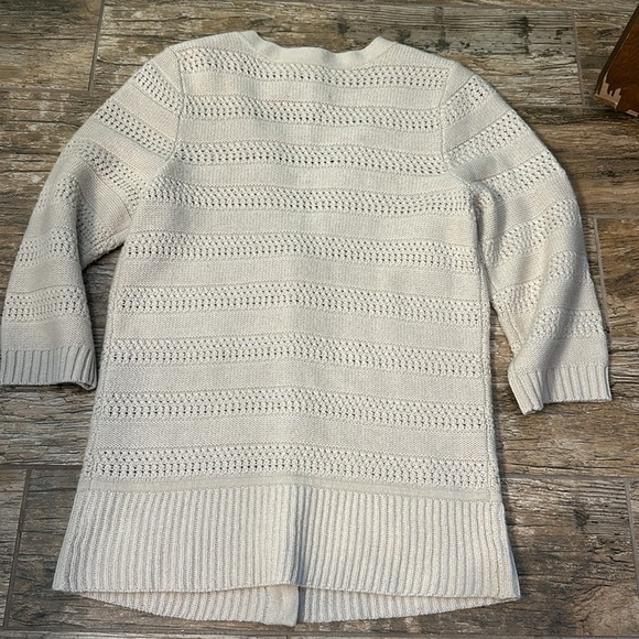 Juicy Couture Beige Cashmere wool Blend Cardigan Size Medium - Picture 5 of 5